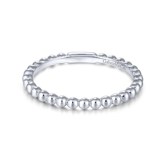 Gabriel - 14K White Gold Matching Wedding Band