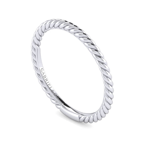 14K White Gold Matching Wedding Band