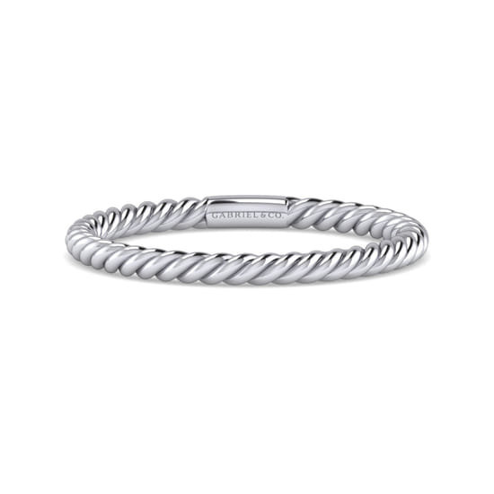 Gabriel - 14K White Gold Matching Wedding Band