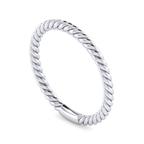 14K White Gold Matching Wedding Band