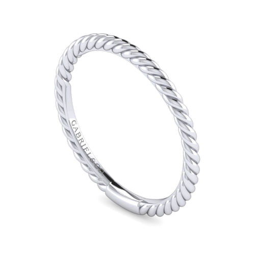 14K White Gold Matching Wedding Band