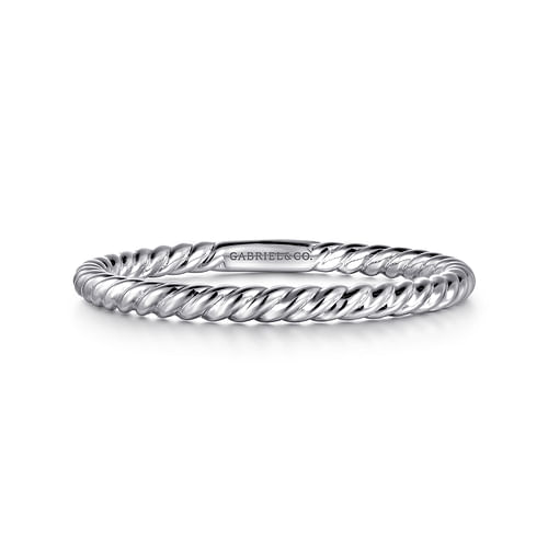 14K White Gold Matching Wedding Band