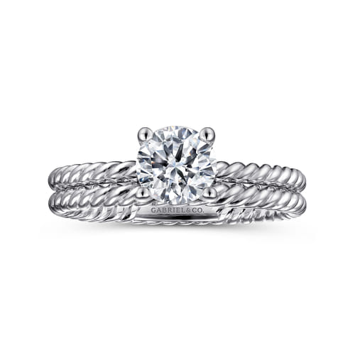 14K White Gold Matching Wedding Band 14K White Gold Matching Wedding Band