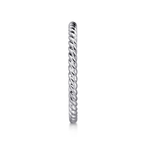 14K White Gold Matching Wedding Band