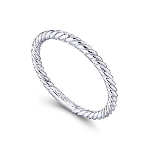 14K White Gold Matching Wedding Band