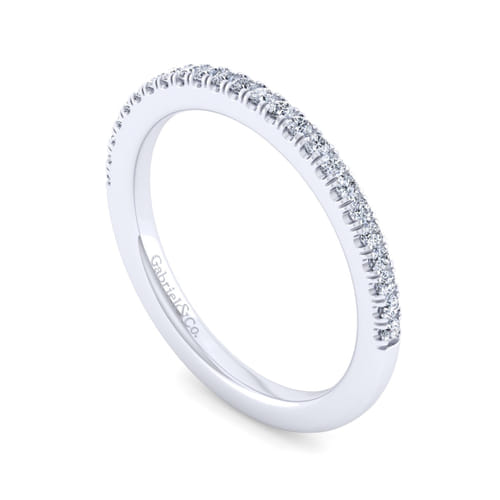 14K White Gold Matching Wedding Band 14K White Gold Matching Wedding Band