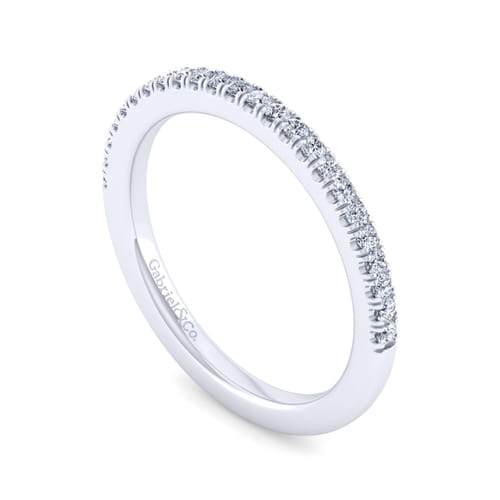 14K White Gold Matching Wedding Band 14K White Gold Matching Wedding Band