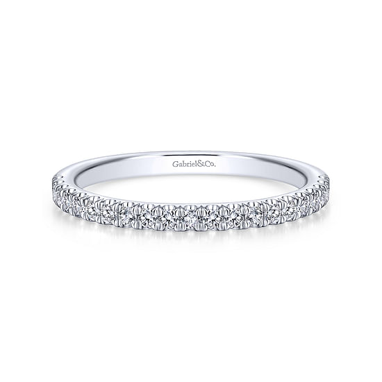 Gabriel - 14K White Gold Matching Wedding Band