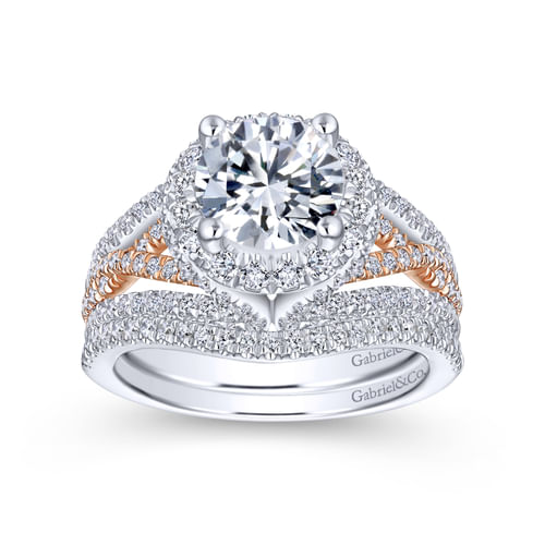 14K White Gold Matching Wedding Band