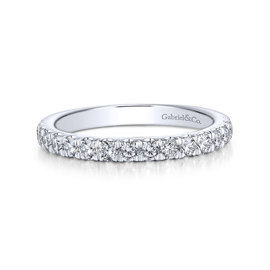 Gabriel - 14K White Gold Matching Wedding Band