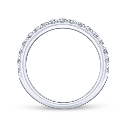 14K White Gold Matching Wedding Band