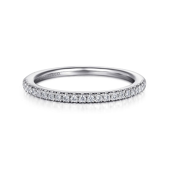 Gabriel - 14K White Gold Matching Wedding Band