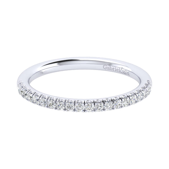 Gabriel - 14K White Gold Matching Wedding Band