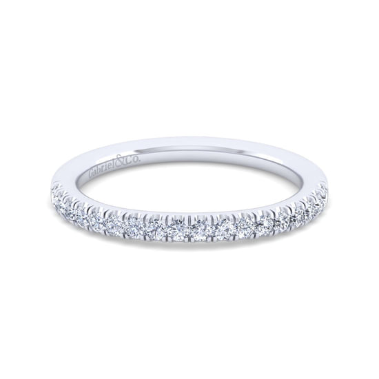 Gabriel - 14K White Gold Matching Wedding Band
