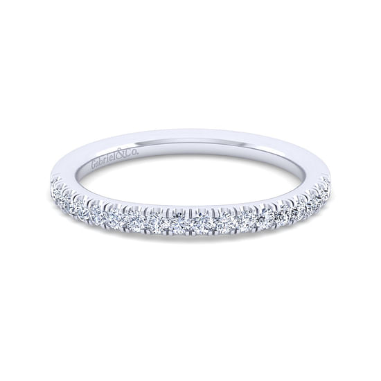 Gabriel - 14K White Gold Matching Wedding Band