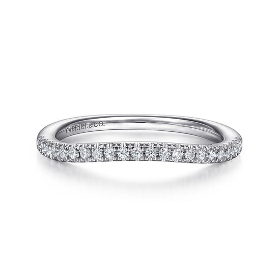 Gabriel - 14K White Gold Matching Wedding Band