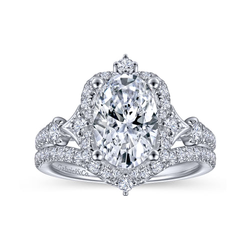14K White Gold Matching Wedding Band