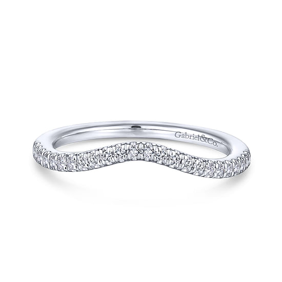 Gabriel - 14K White Gold Matching Wedding Band