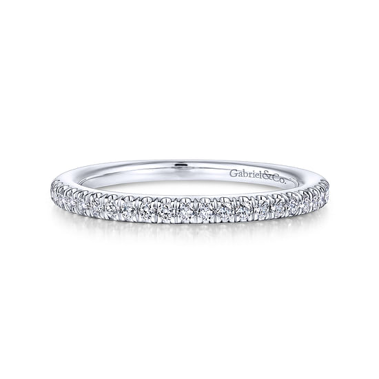 Gabriel - 14K White Gold Matching Wedding Band