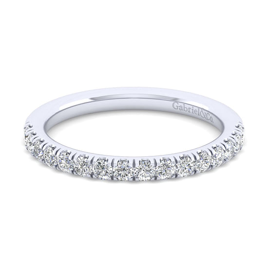 Gabriel - 14K White Gold Matching Wedding Band