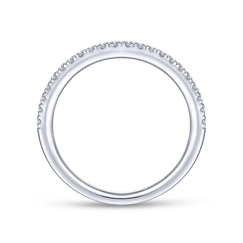 14K White Gold Matching Wedding Band