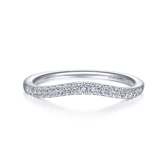 Gabriel - 14K White Gold Matching Wedding Band