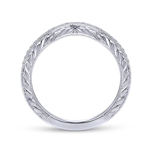 14K White Gold Matching Wedding Band 14K White Gold Matching Wedding Band