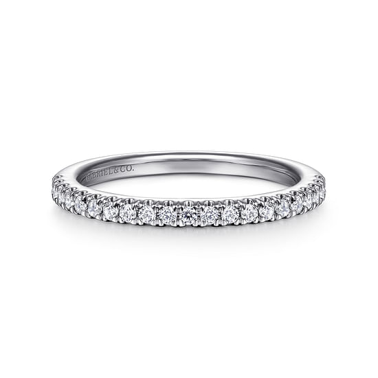 Gabriel - 14K White Gold Matching Wedding Band