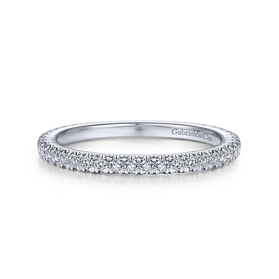 Gabriel - 14K White Gold Matching Wedding Band