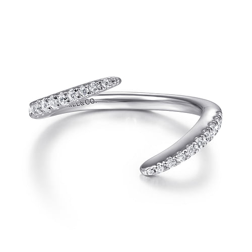14K White Gold Matching Wedding Band