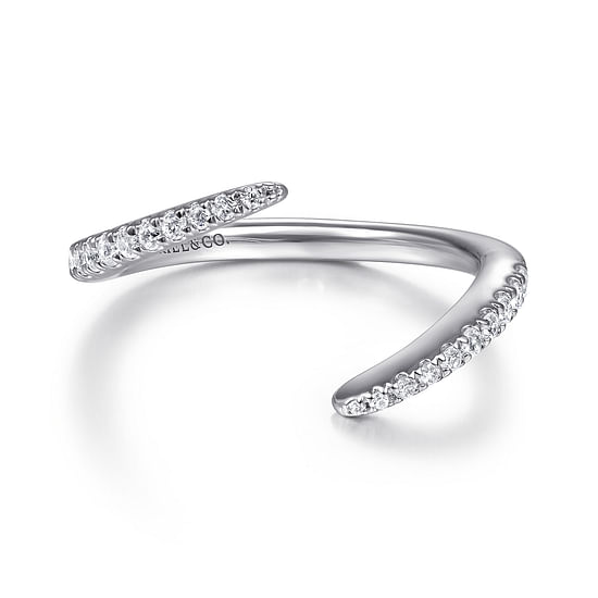 Gabriel - 14K White Gold Matching Wedding Band