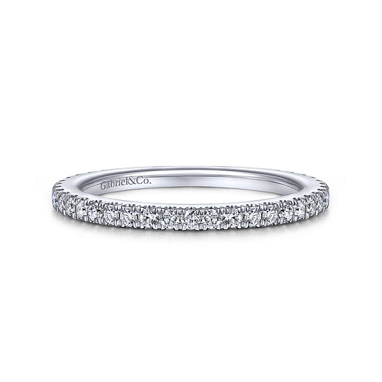 Gabriel - 14K White Gold Matching Wedding Band