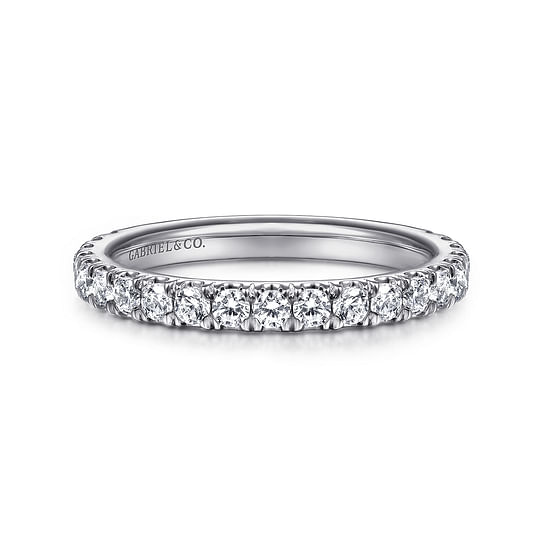 Gabriel - 14K White Gold Matching Wedding Band