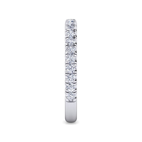14K White Gold Matching Wedding Band