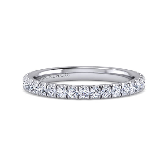 Gabriel - 14K White Gold Matching Wedding Band