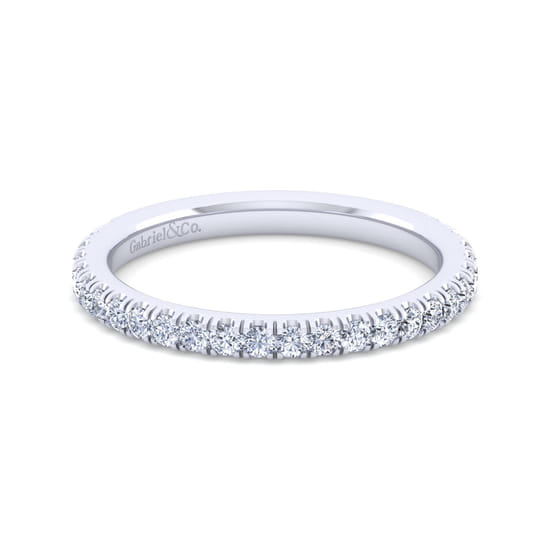 Gabriel - 14K White Gold Matching Wedding Band