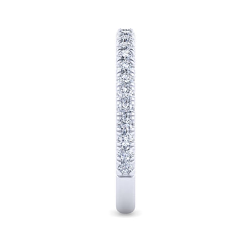 14K White Gold Matching Wedding Band