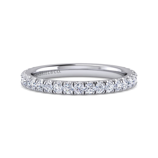 Gabriel - 14K White Gold Matching Wedding Band