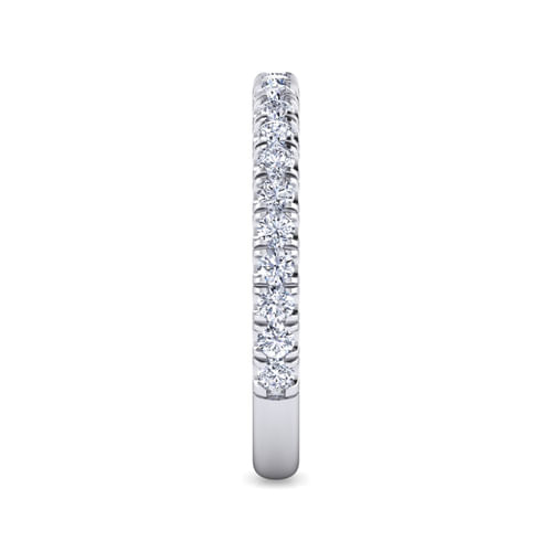 14K White Gold Matching Wedding Band