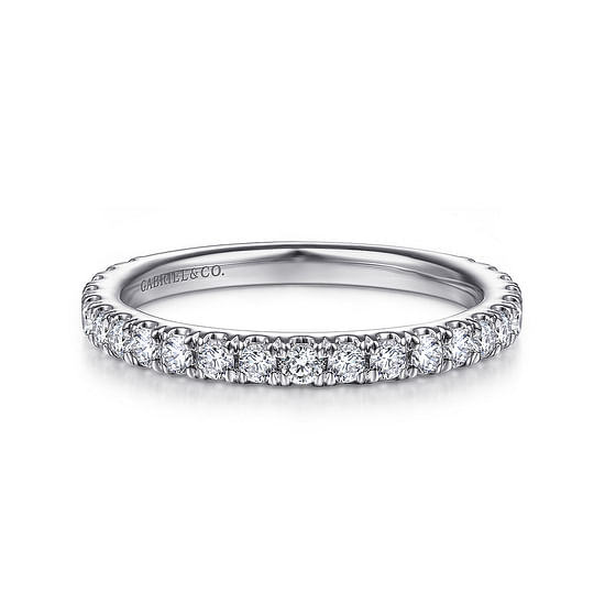 Gabriel - 14K White Gold Matching Wedding Band