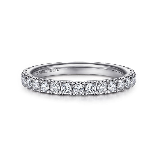 Gabriel - 14K White Gold Matching Wedding Band