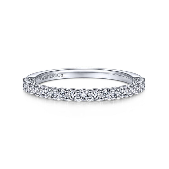 Gabriel - 14K White Gold Matching Wedding Band