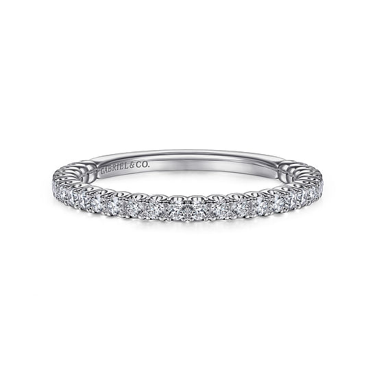 Gabriel - 14K White Gold Matching Wedding Band