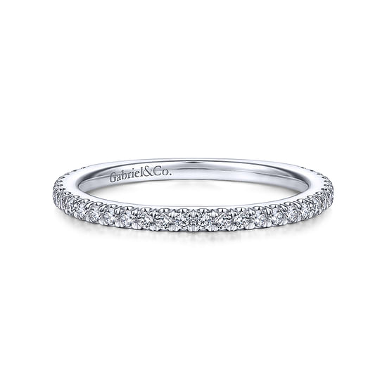 Gabriel - 14K White Gold Matching Wedding Band