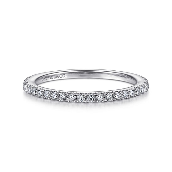 Gabriel - 14K White Gold Matching Wedding Band