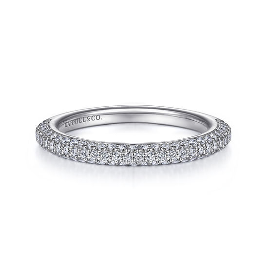 Gabriel - 14K White Gold Matching Wedding Band