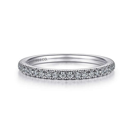 Gabriel - 14K White Gold Matching Wedding Band