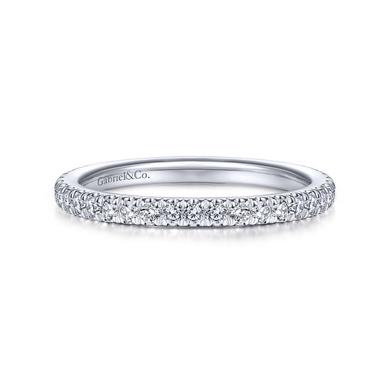 Gabriel - 14K White Gold Matching Wedding Band