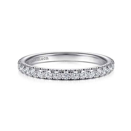 Gabriel - 14K White Gold Matching Wedding Band