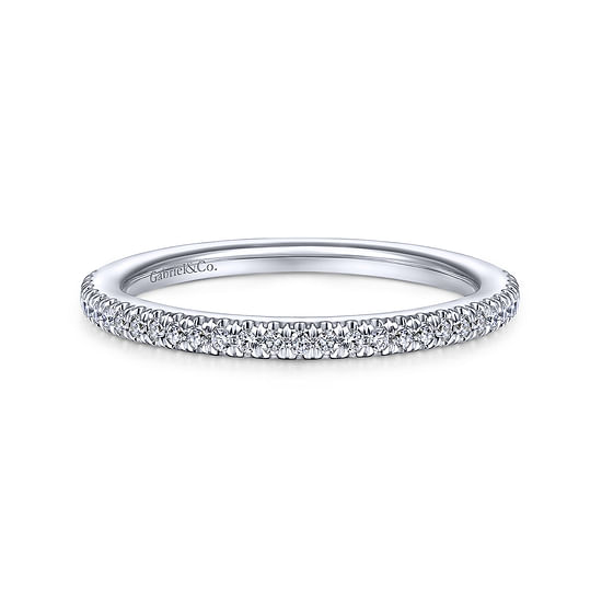 Gabriel - 14K White Gold Matching Wedding Band